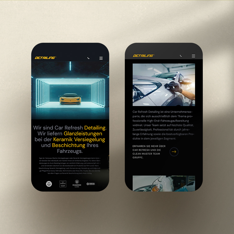 Deetail Referenzen detailing